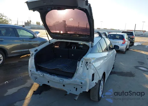 2022 Toyota Prius Prime Le from USA, damaged, VIN JTDKAMFP1N3227463